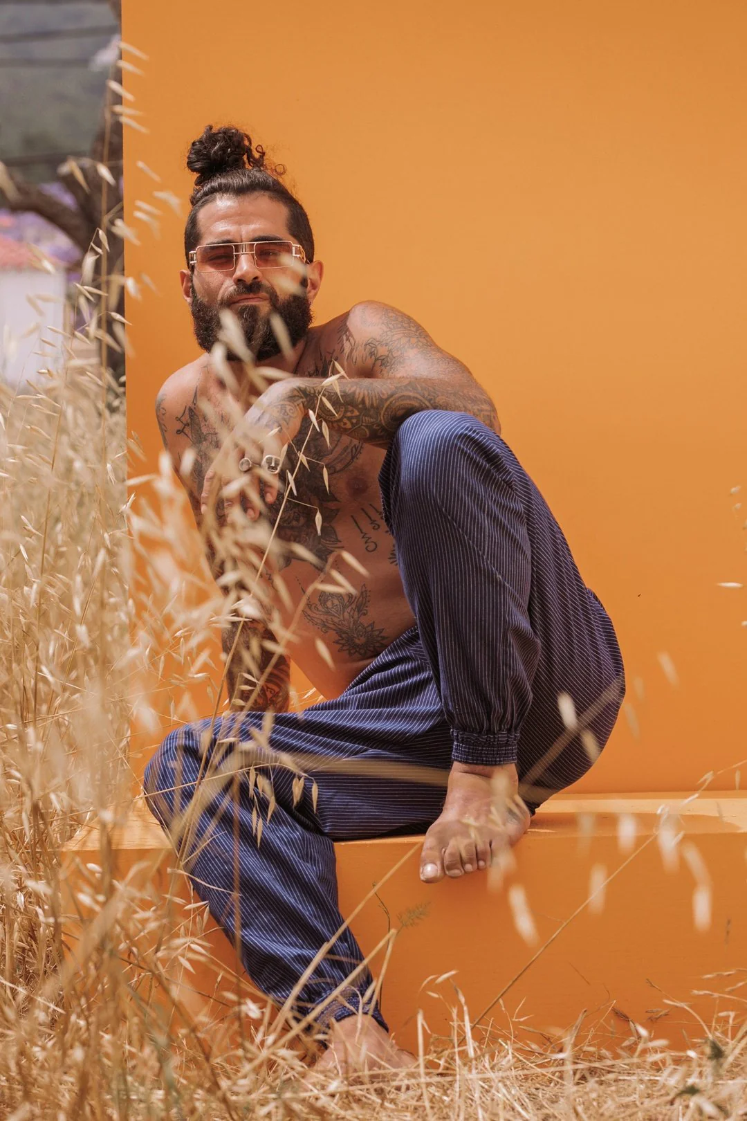 ADAMS Navy Mens Zip Pocket Trousers - Image 7