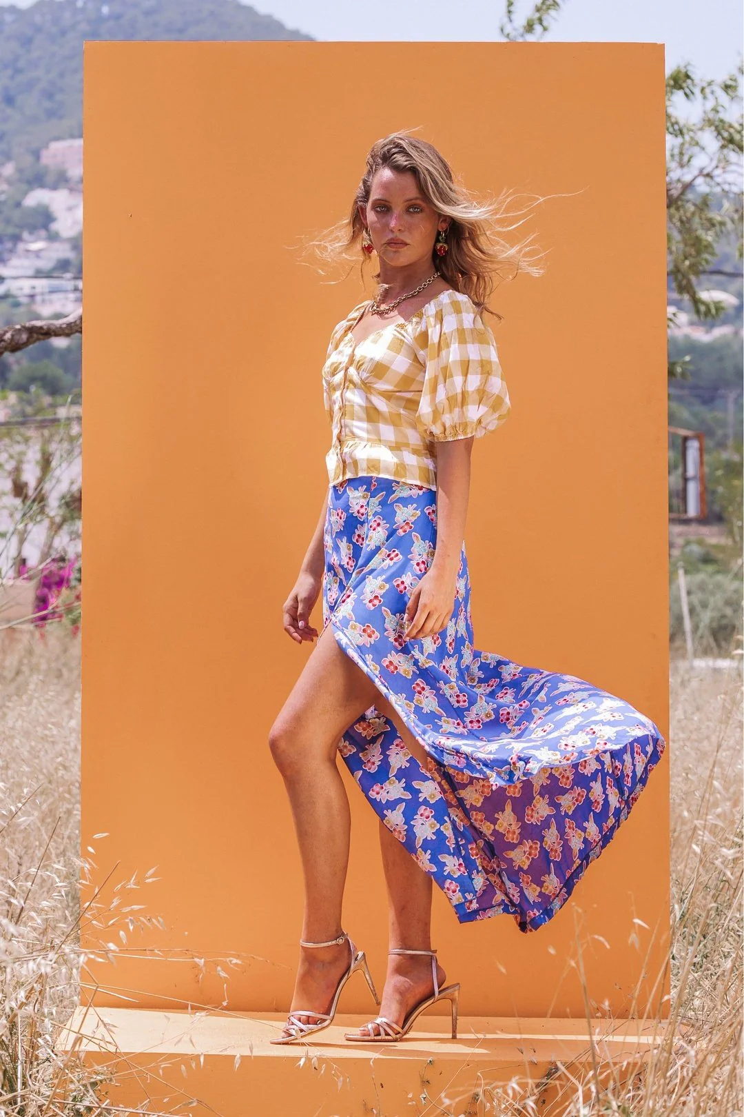 BLOOM Floral Maxi Split Skirt - Image 5