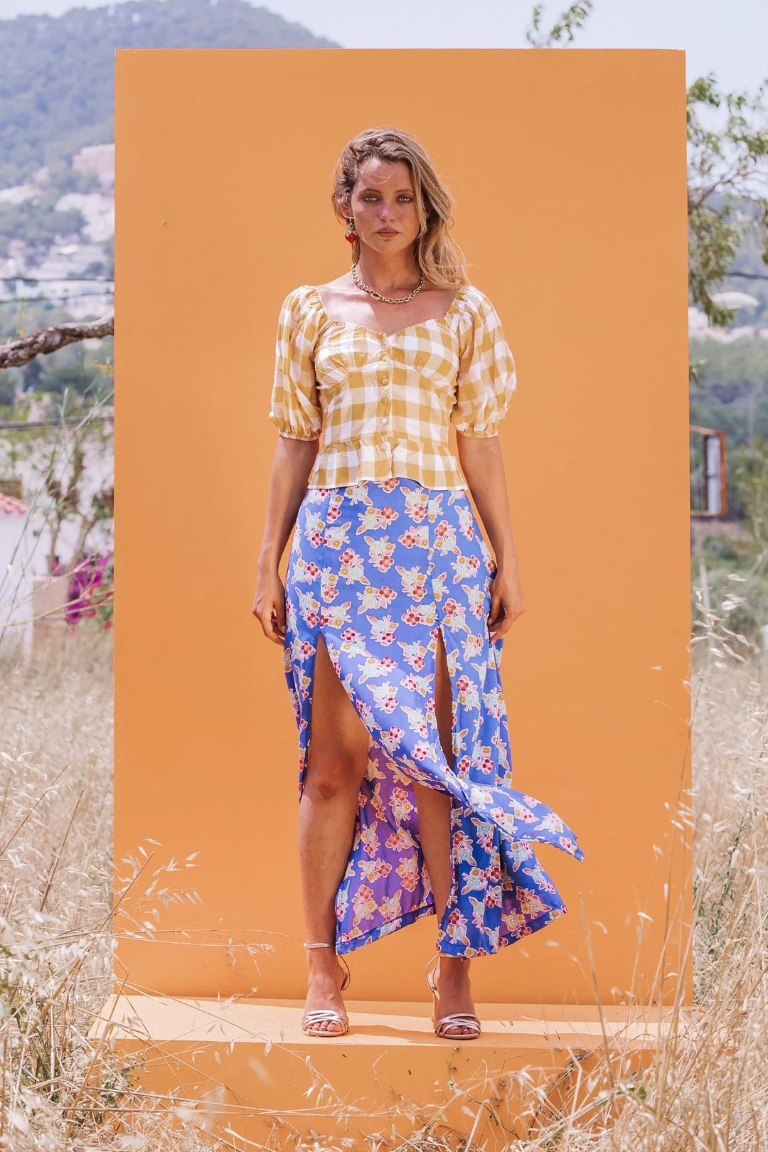 BLOOM Floral Maxi Split Skirt - Image 6