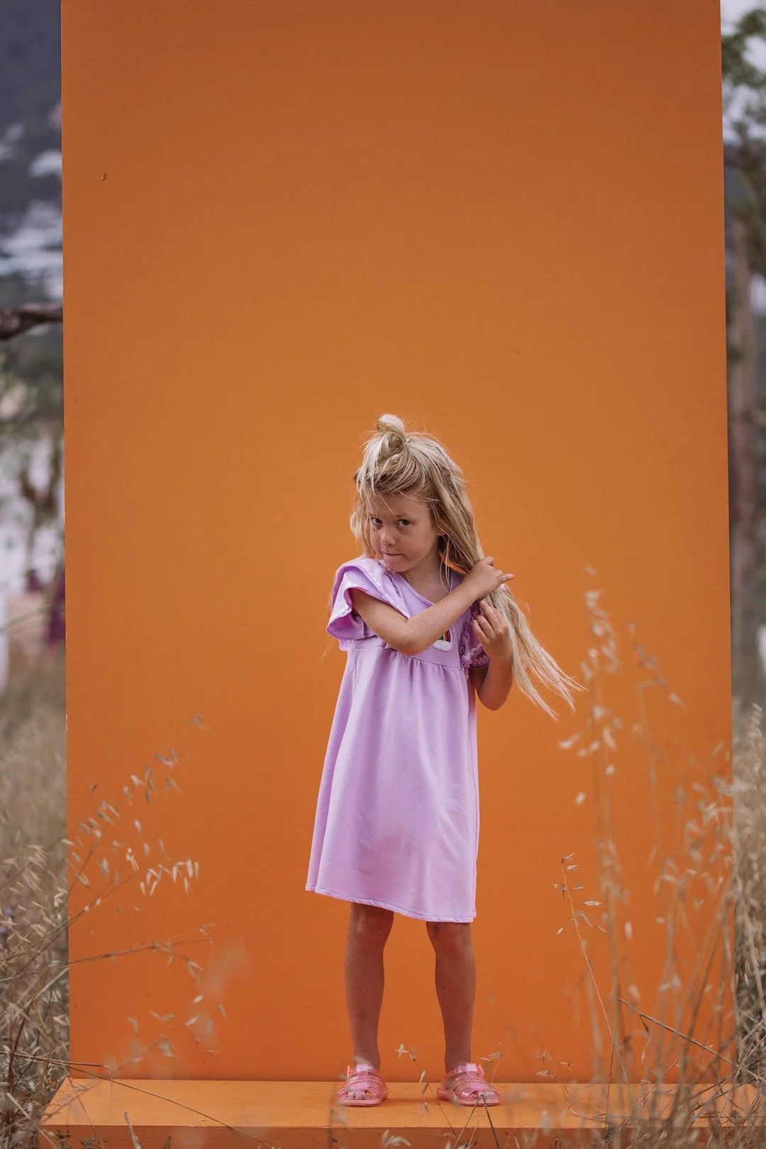 OVER THE RAINBOW Dress - Lavender - Image 3