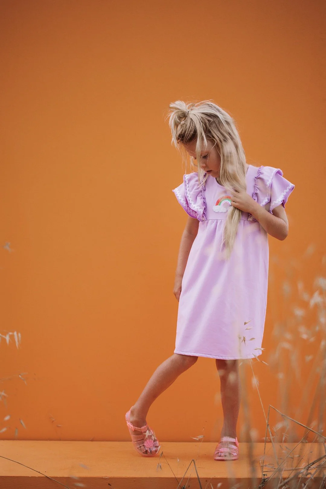 OVER THE RAINBOW Dress - Lavender - Image 6