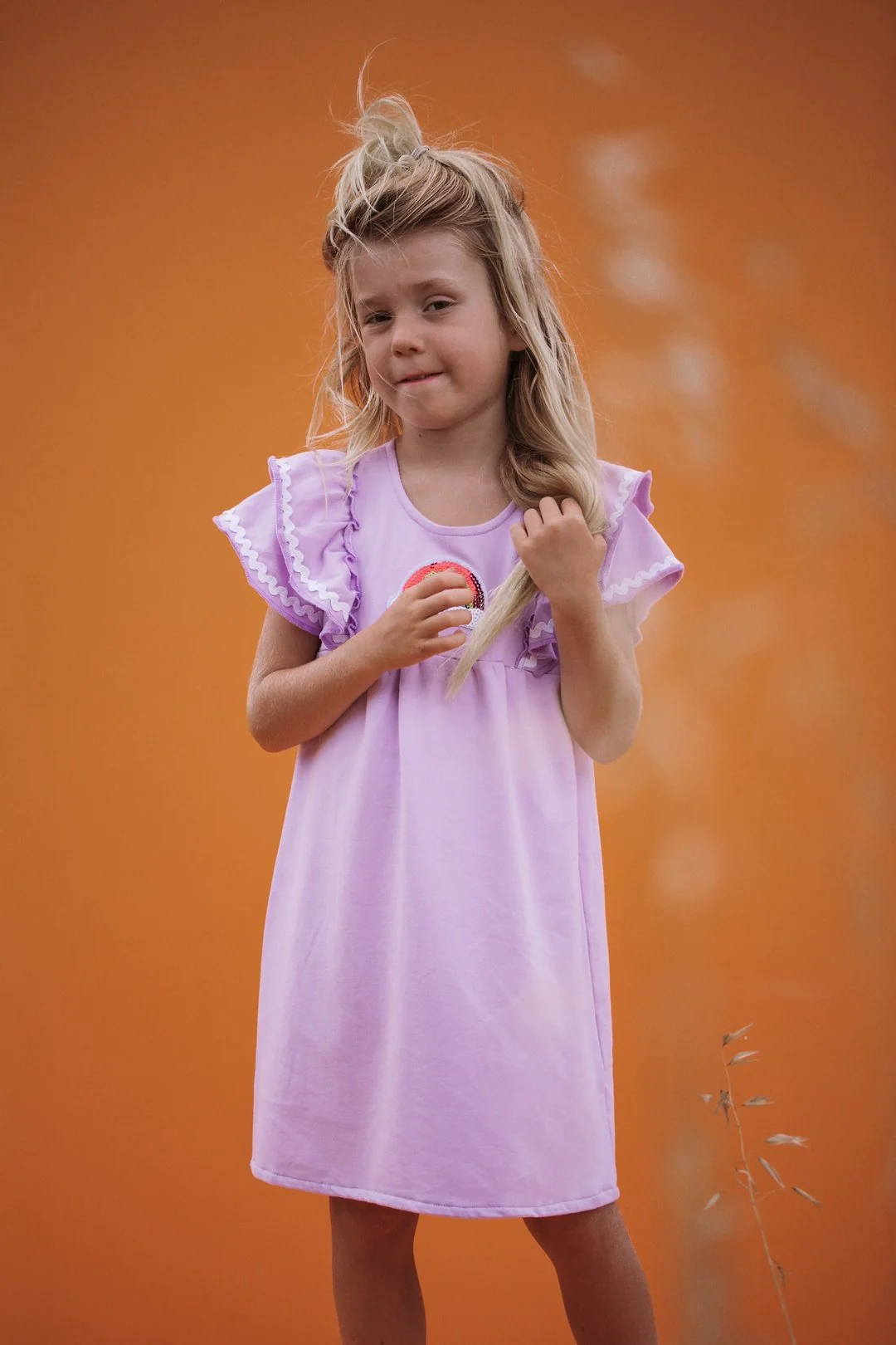 OVER THE RAINBOW Dress - Lavender - Image 7