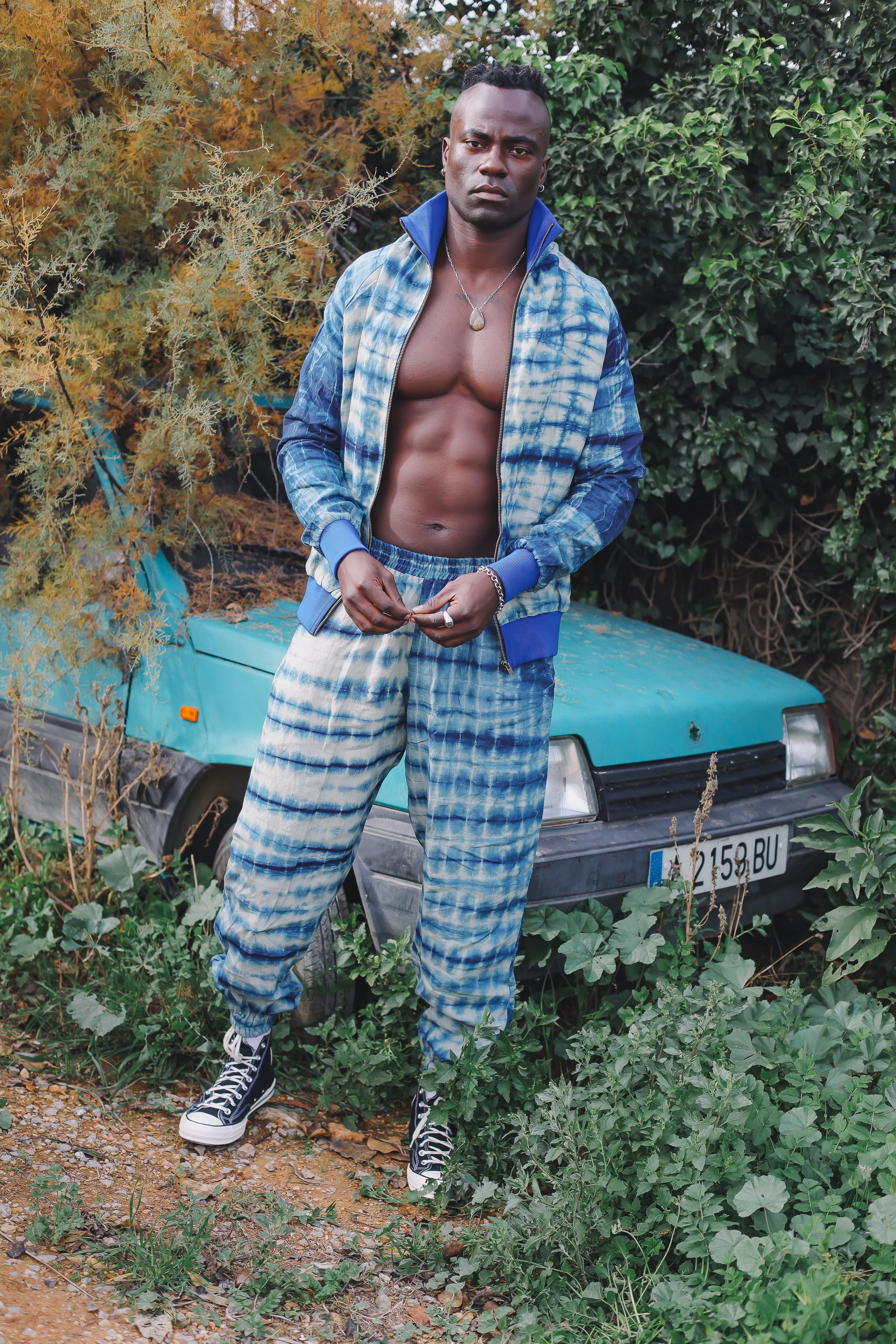 LEVII - Tiedye Linen Jacket - Image 3