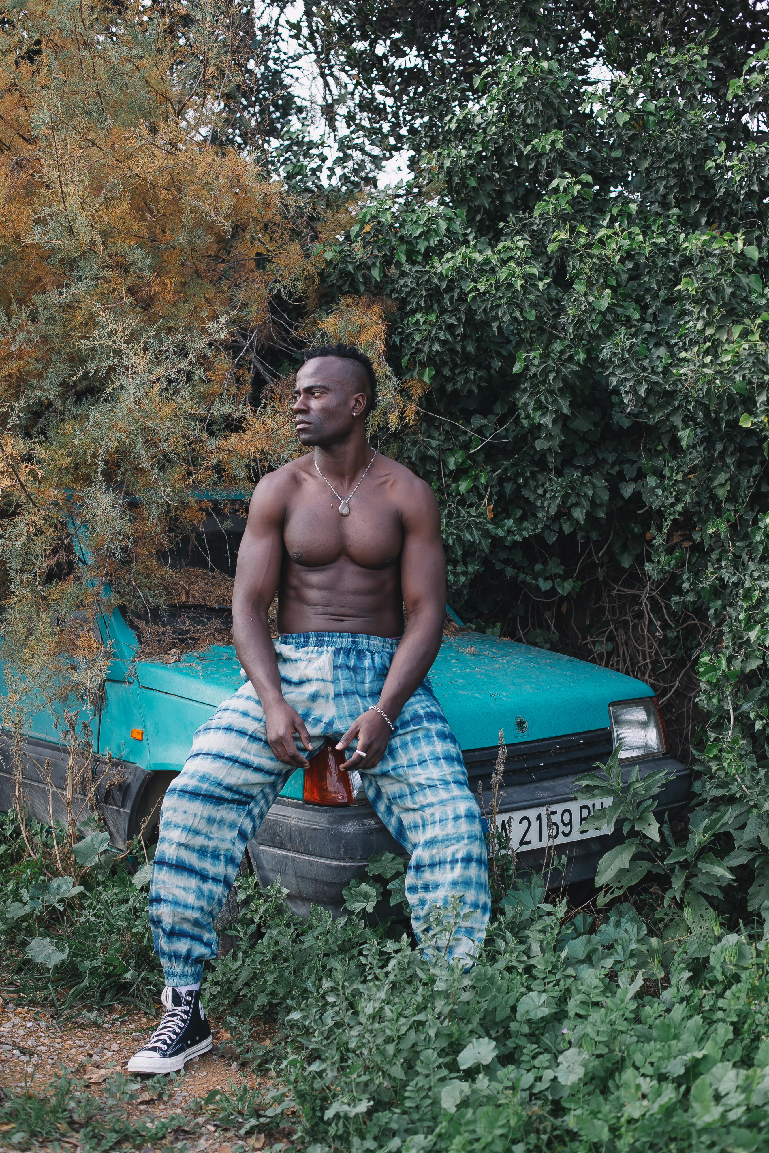 LEVII - Tiedye Linen Jacket - Image 5