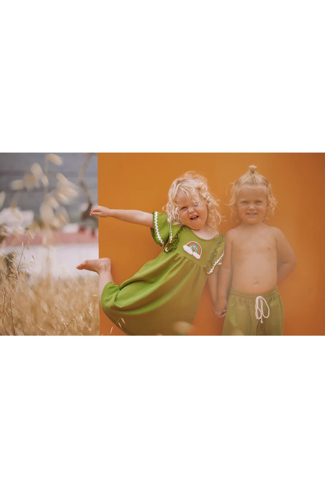 OVER THE RAINBOW Dress - Green - Image 13