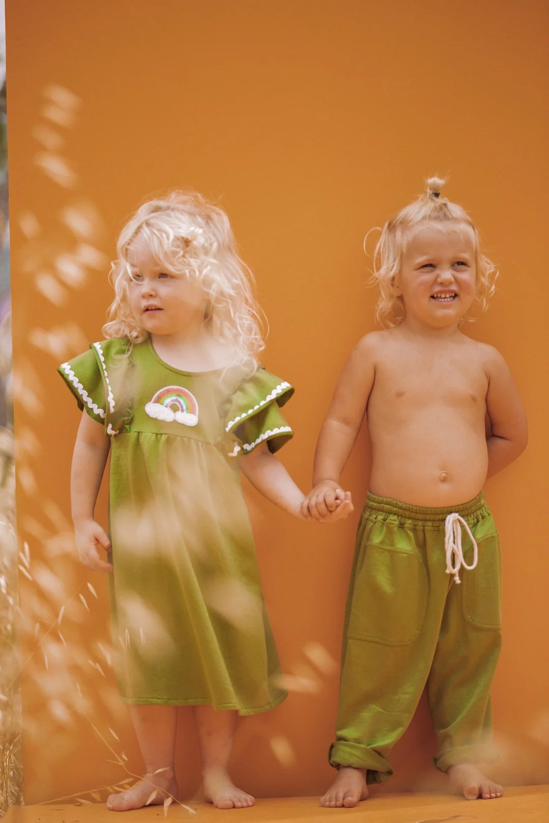 OVER THE RAINBOW Dress - Green - Image 14