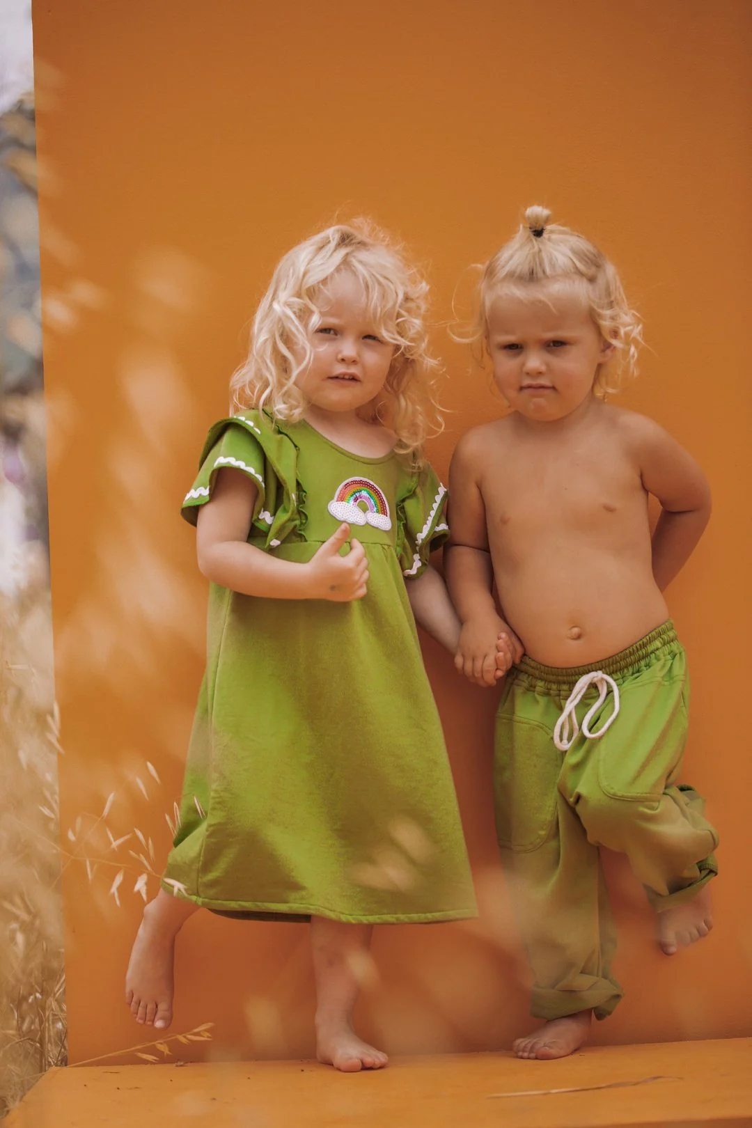 OVER THE RAINBOW Dress - Green - Image 7