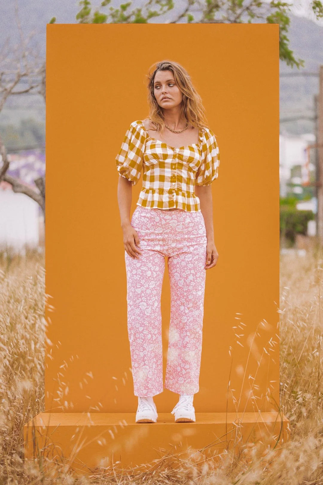 JESSE Gingham Blouse - Image 7