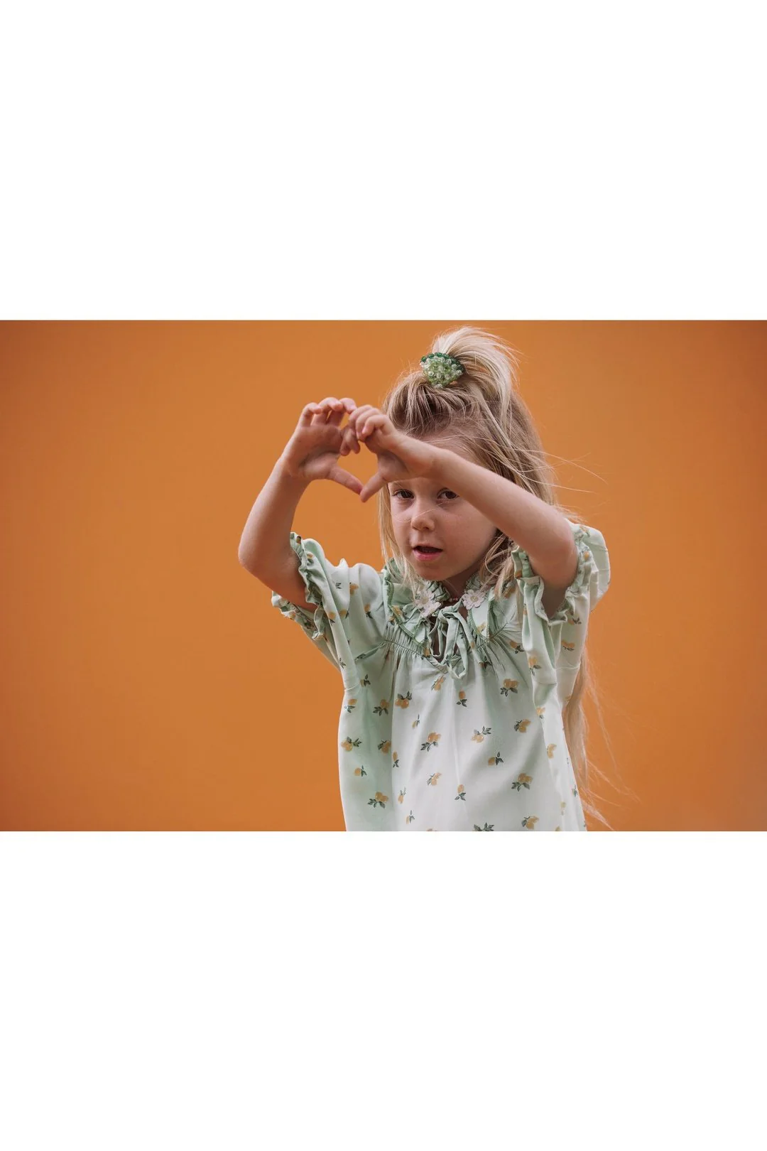 DAISY Dress Green Floral - Image 10