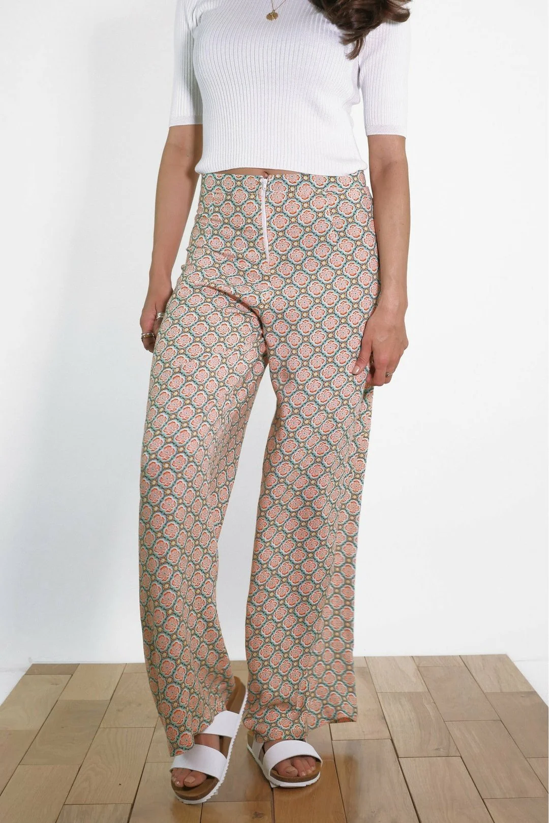 ALICE Wide Print Pant - Image 4
