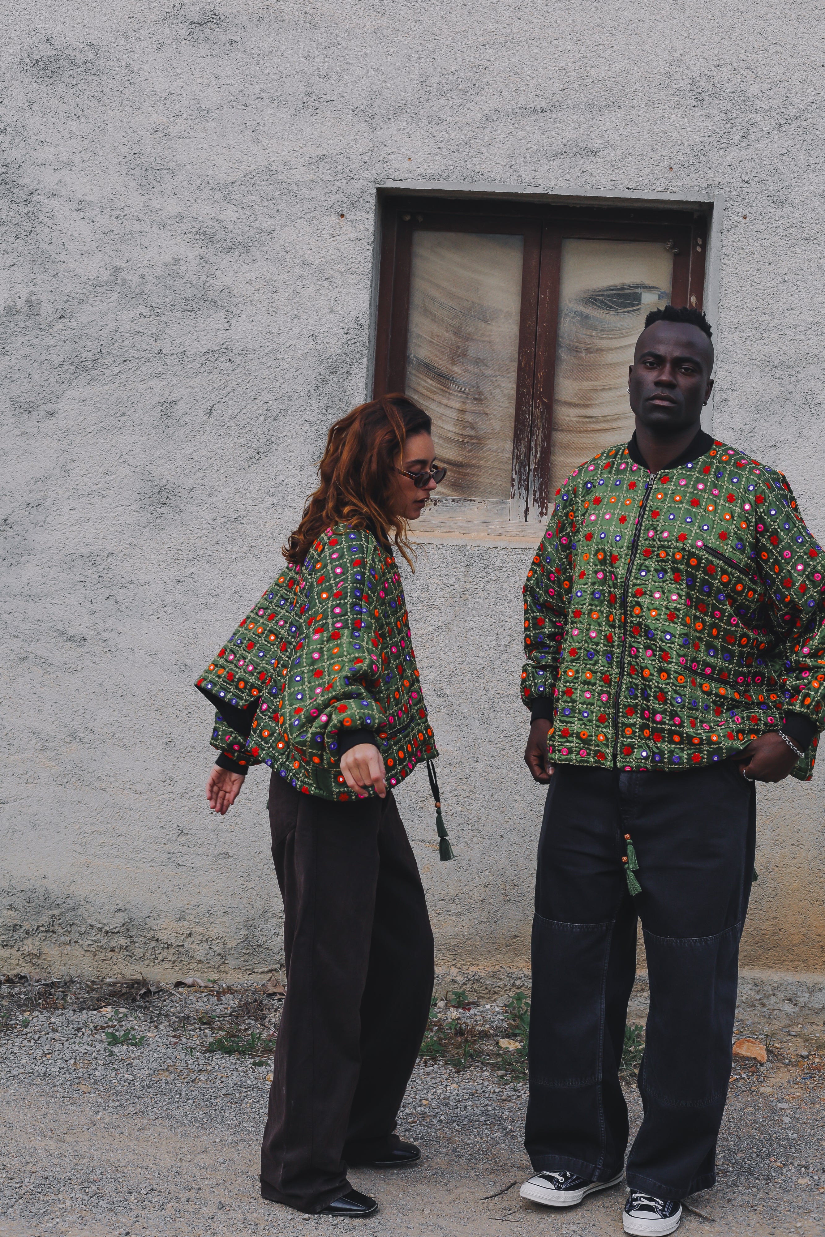 Noah Bomber Jacket Olive - Image 3