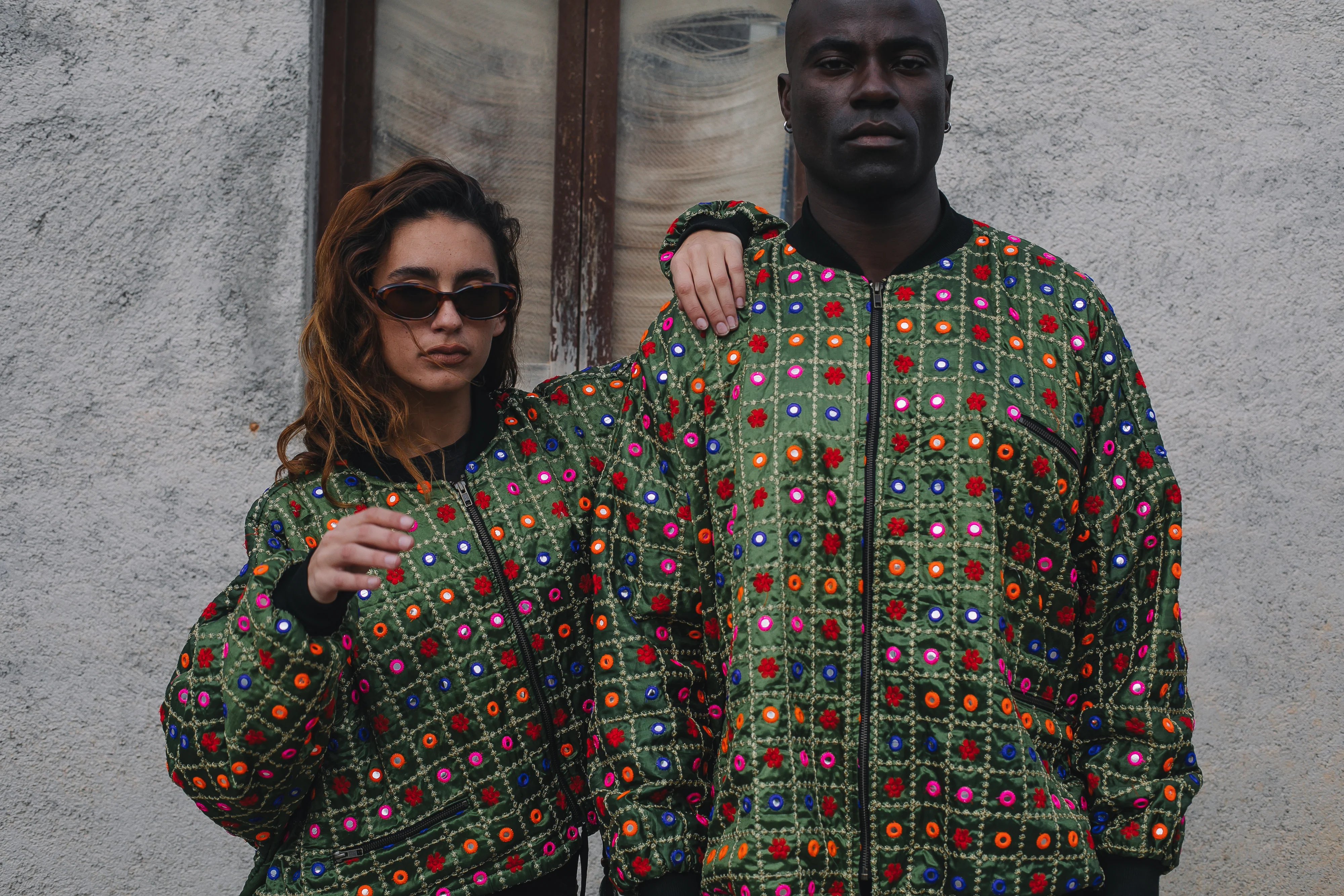 Noah Bomber Jacket Olive - Image 4