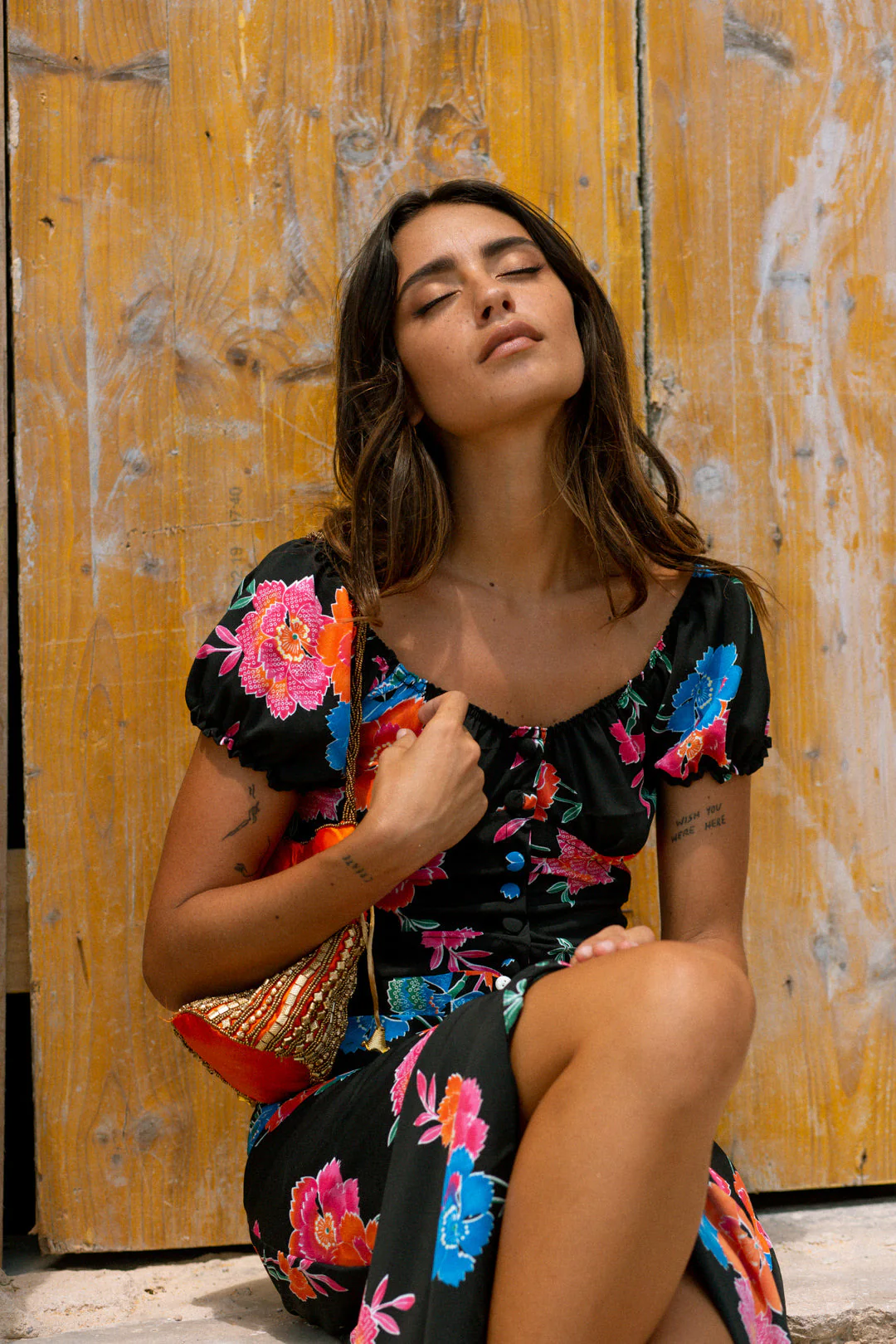 PAMMY Bright Floral Blouse - Image 3