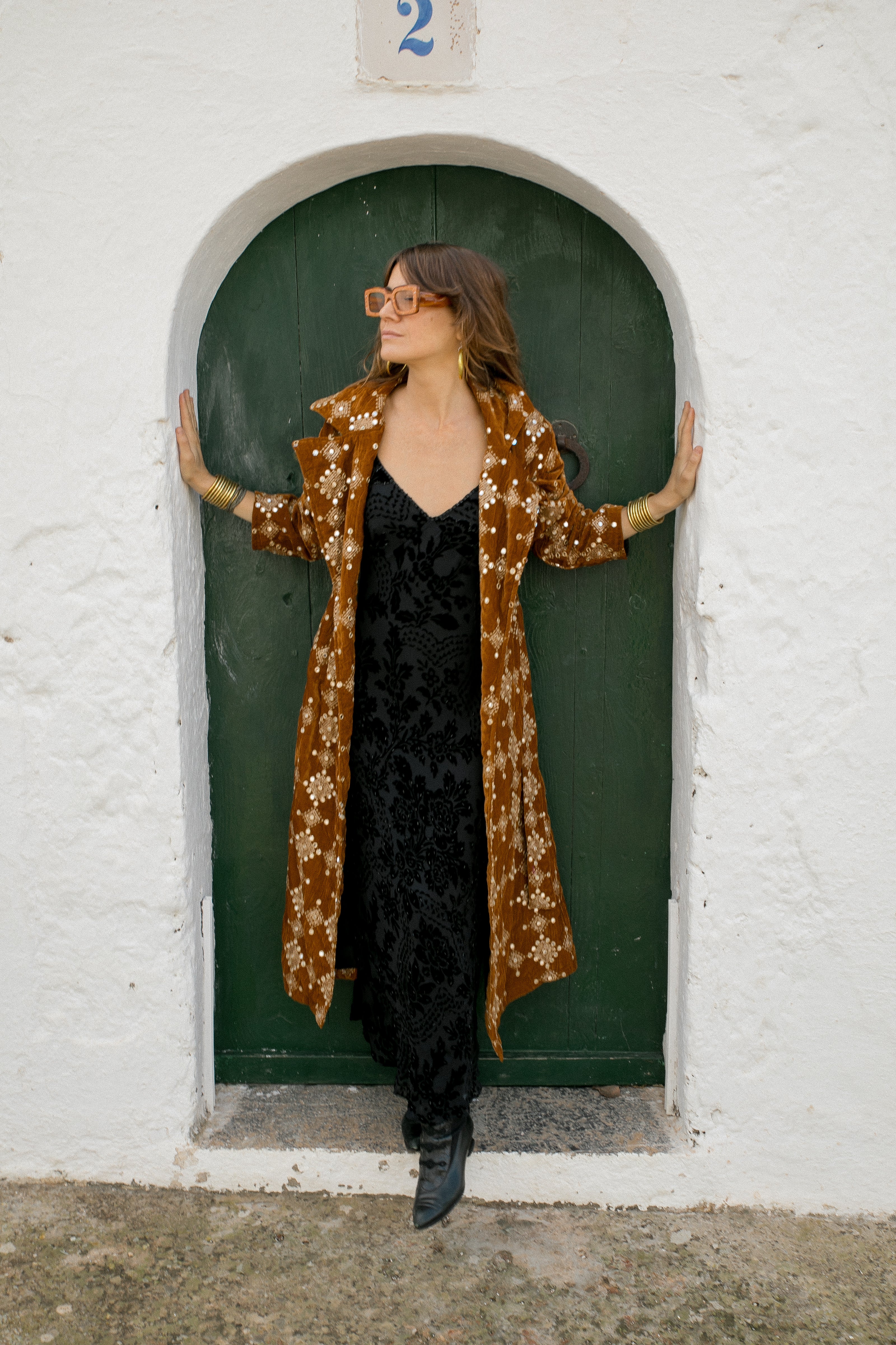 THE EMPRESS Coat - Brown - Image 8