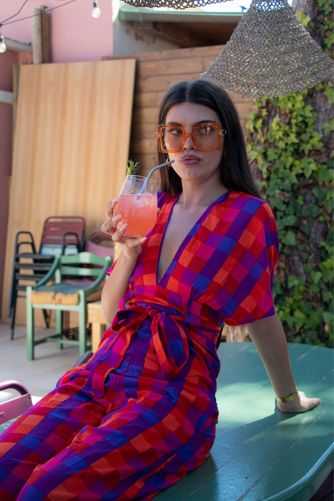 TINA Jumpsuit Elmer Check - Image 3