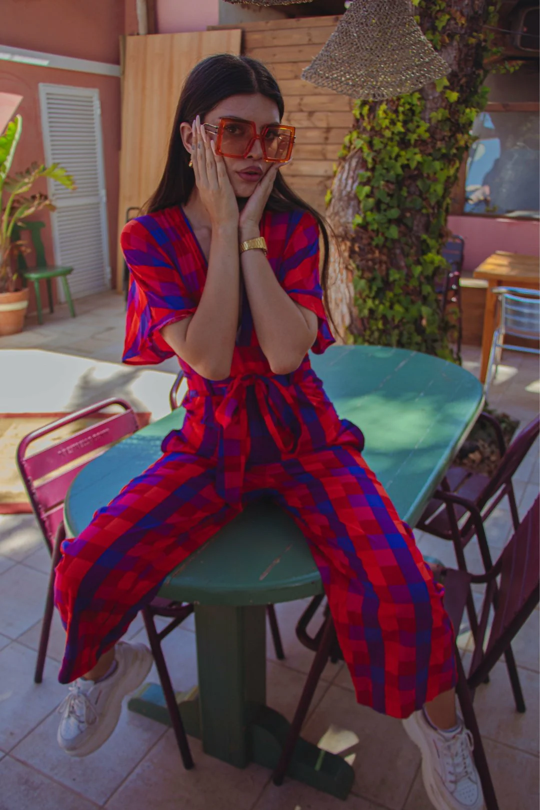 TINA Jumpsuit Elmer Check - Image 4