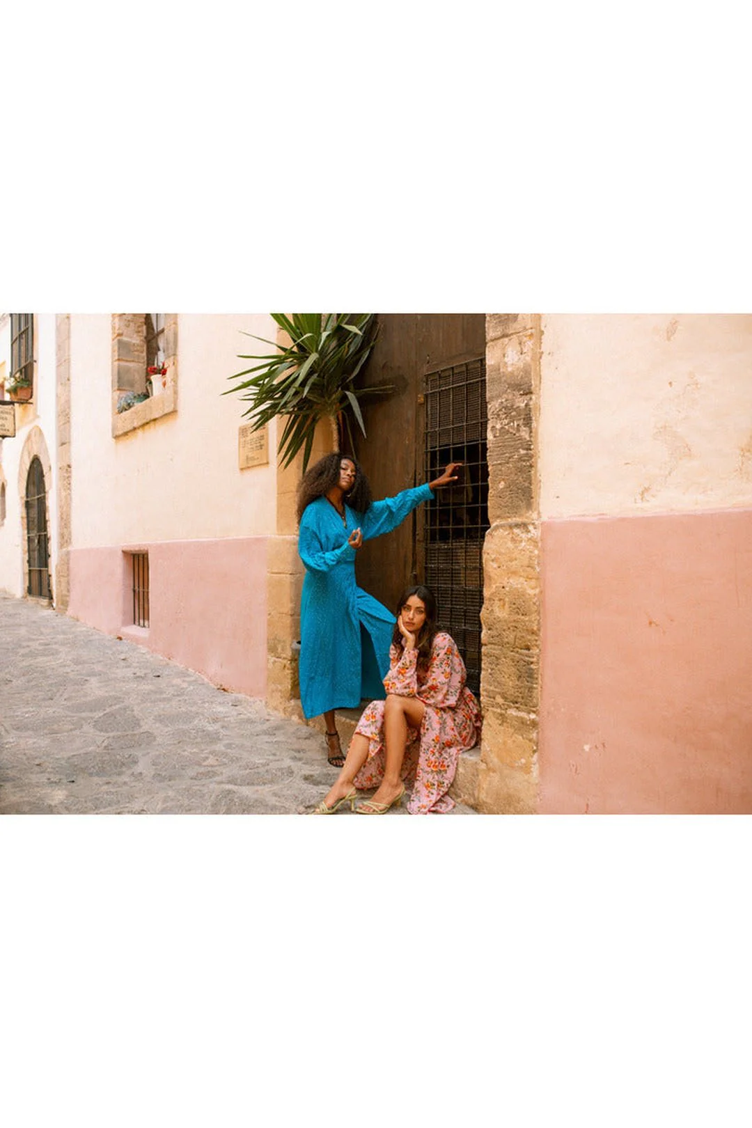 VIOLETTA wrap dress - Pretty Pink - Image 10