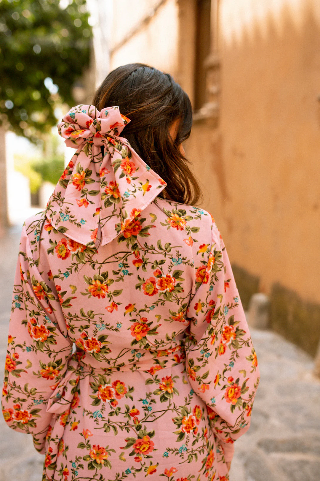 VIOLETTA wrap dress - Pretty Pink - Image 4