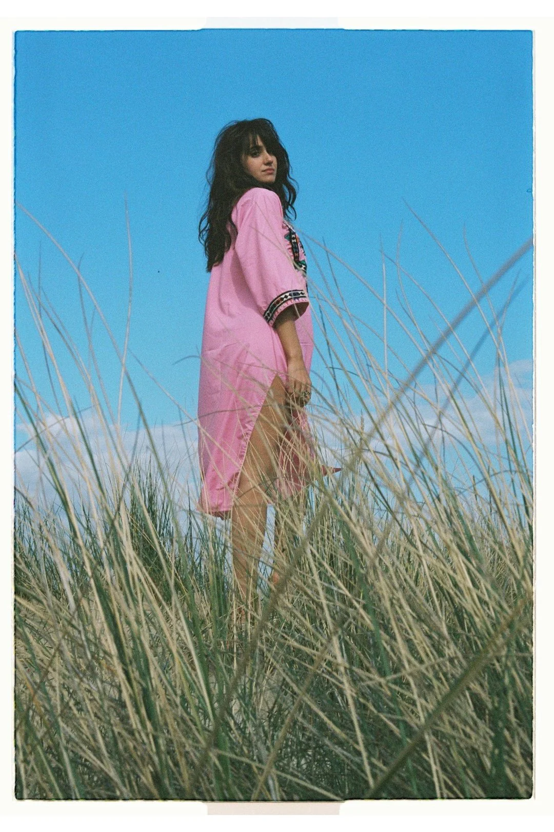 ZARAH embroidered dress - Pink - Image 4